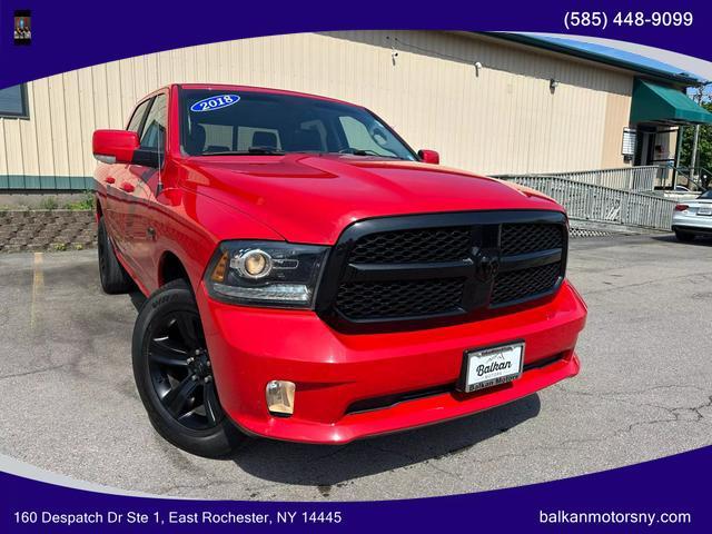 used 2018 Ram 1500 car, priced at $29,995