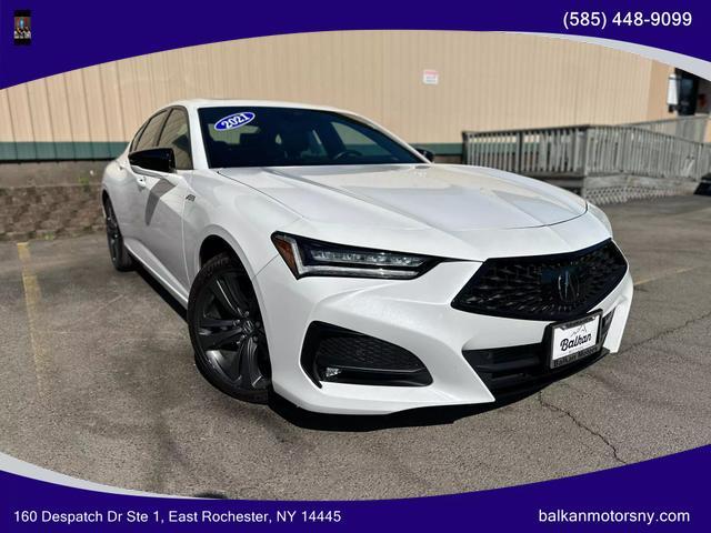 used 2021 Acura TLX car, priced at $34,995