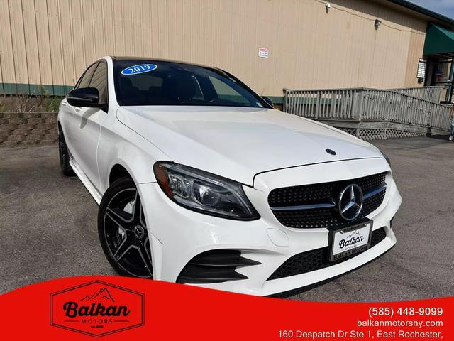 used 2019 Mercedes-Benz C-Class car, priced at $25,695