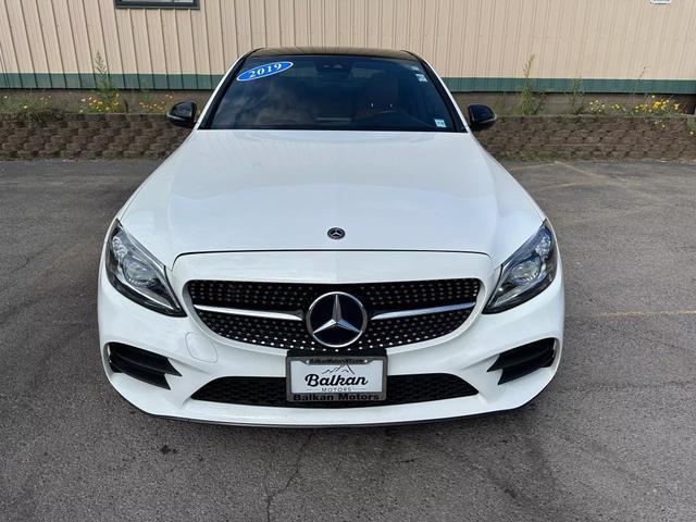 used 2019 Mercedes-Benz C-Class car, priced at $25,695