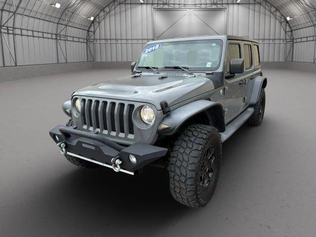 used 2018 Jeep Wrangler Unlimited car, priced at $19,229