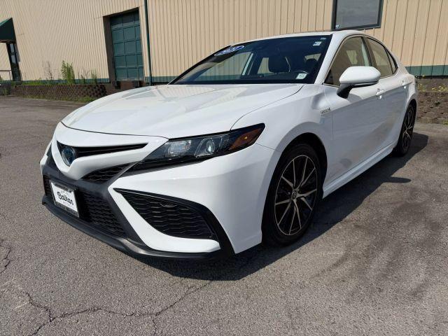used 2021 Toyota Camry Hybrid car, priced at $22,553