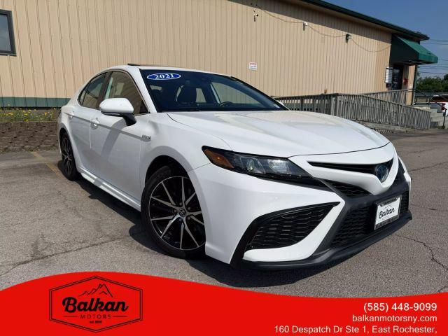 used 2021 Toyota Camry Hybrid car, priced at $22,553