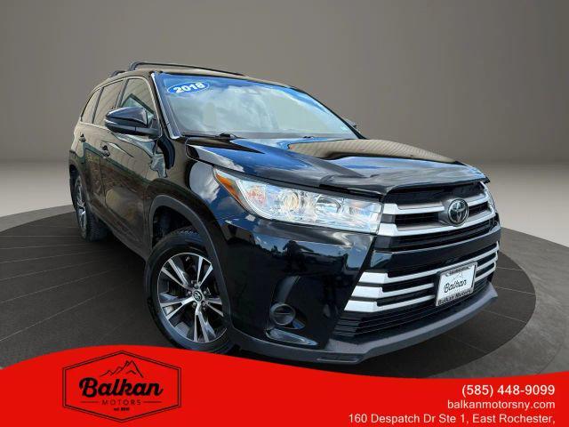 used 2018 Toyota Highlander car, priced at $23,495