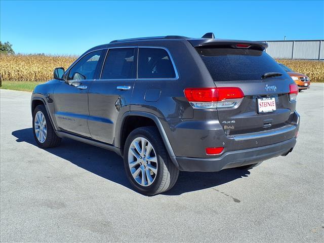 used 2017 Jeep Grand Cherokee car, priced at $15,493