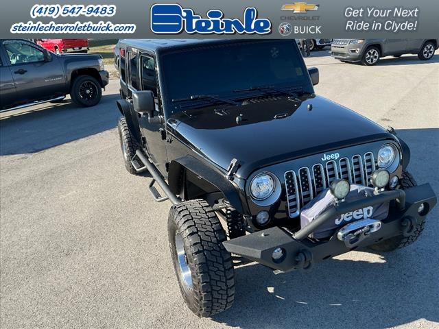 used 2017 Jeep Wrangler Unlimited car, priced at $22,327