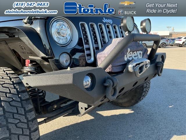 used 2017 Jeep Wrangler Unlimited car, priced at $22,327