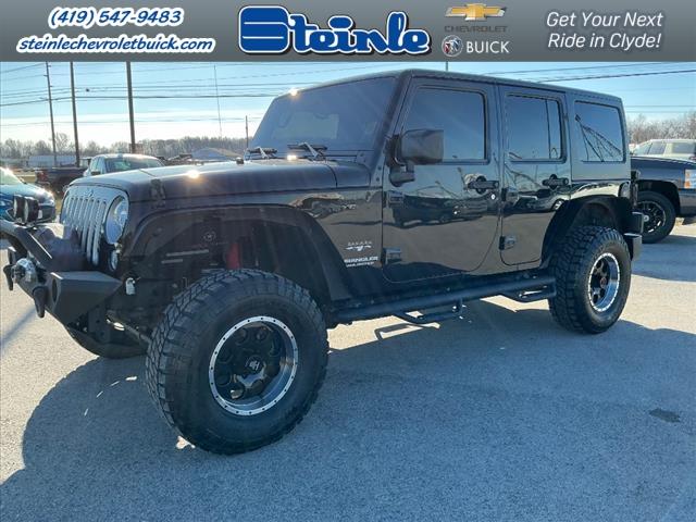 used 2017 Jeep Wrangler Unlimited car, priced at $22,327