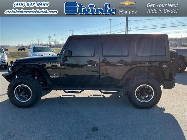 used 2017 Jeep Wrangler Unlimited car, priced at $22,327