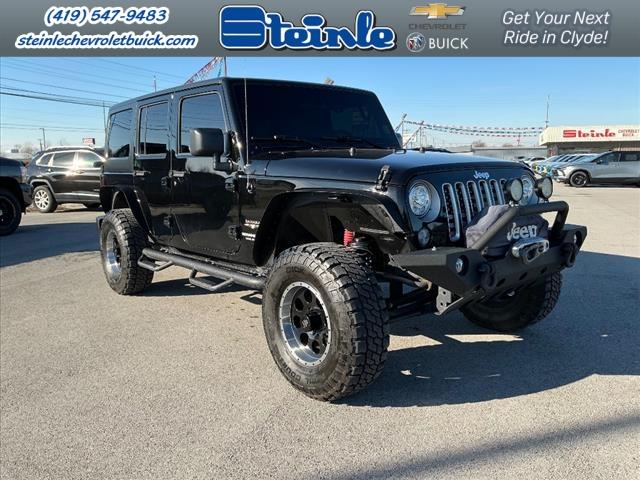 used 2017 Jeep Wrangler Unlimited car, priced at $22,327