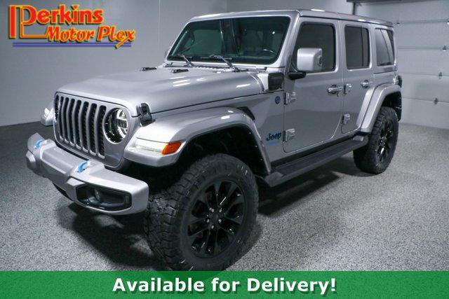 used 2021 Jeep Wrangler Unlimited 4xe car, priced at $36,995