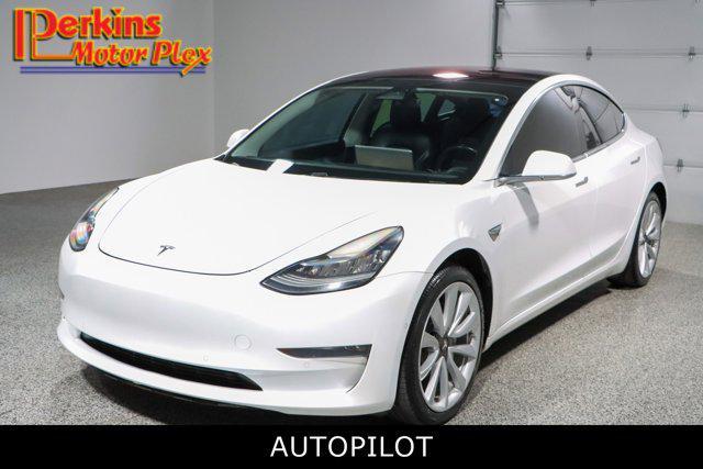 used 2018 Tesla Model 3 car, priced at $16,995