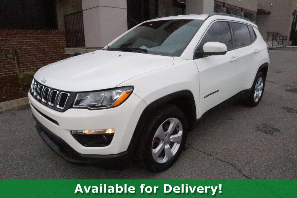 used 2021 Jeep Compass car, priced at $19,595