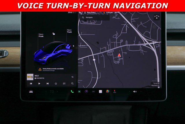 used 2023 Tesla Model 3 car, priced at $31,995