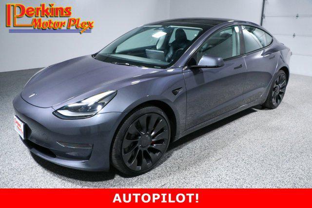 used 2023 Tesla Model 3 car, priced at $31,995