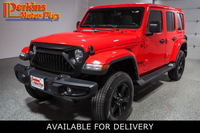 used 2022 Jeep Wrangler Unlimited car, priced at $35,895
