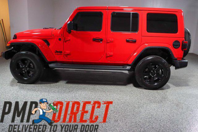 used 2022 Jeep Wrangler Unlimited car, priced at $35,895