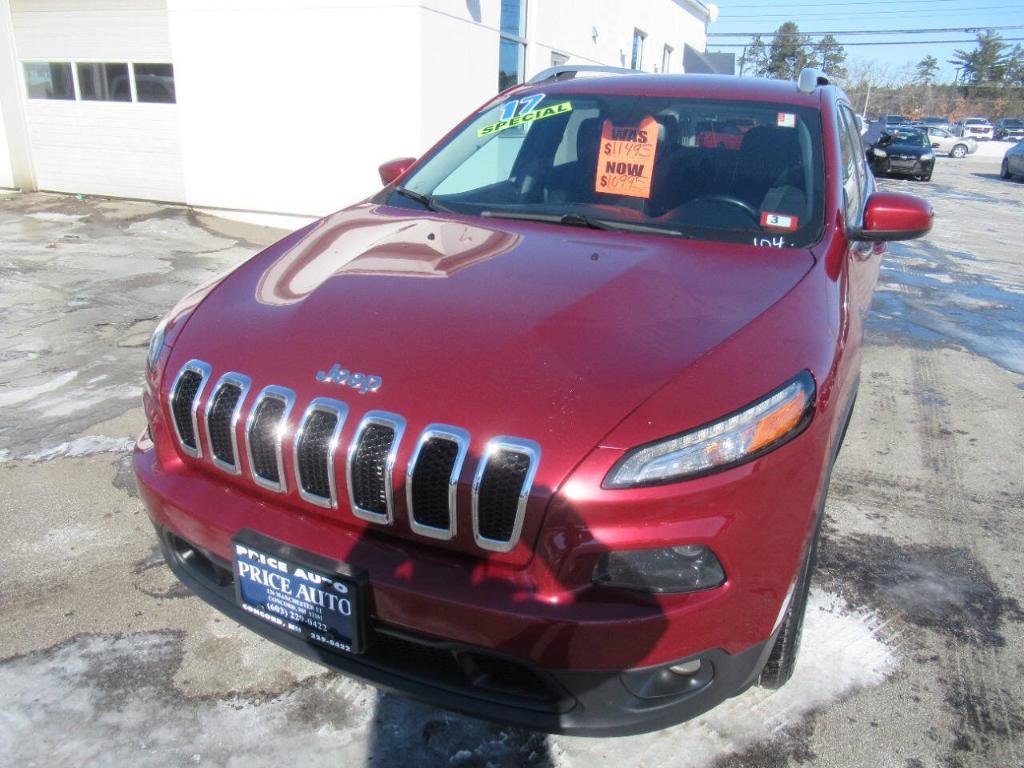 used 2017 Jeep Cherokee car, priced at $5,995