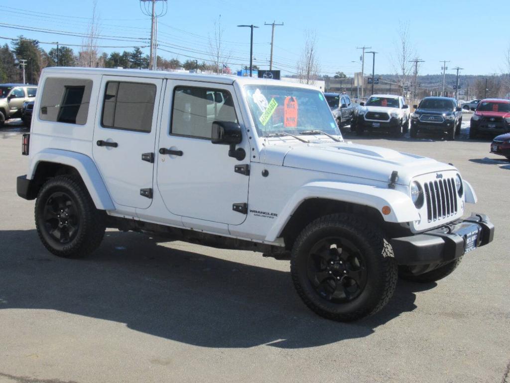 used 2015 Jeep Wrangler Unlimited car, priced at $12,995