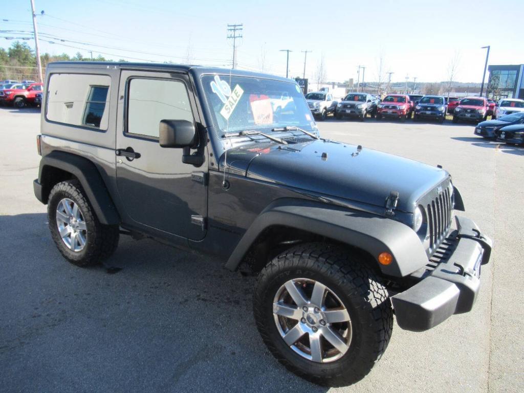 used 2016 Jeep Wrangler car, priced at $16,995