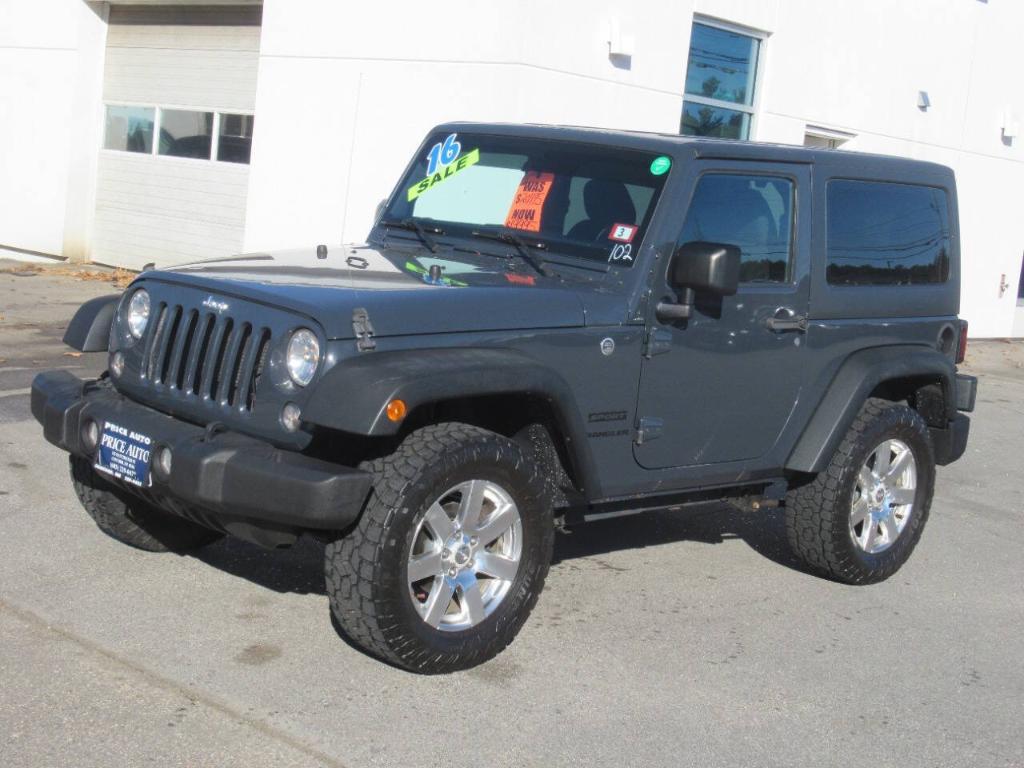 used 2016 Jeep Wrangler car, priced at $15,995