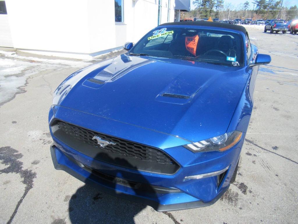 used 2022 Ford Mustang car, priced at $23,995