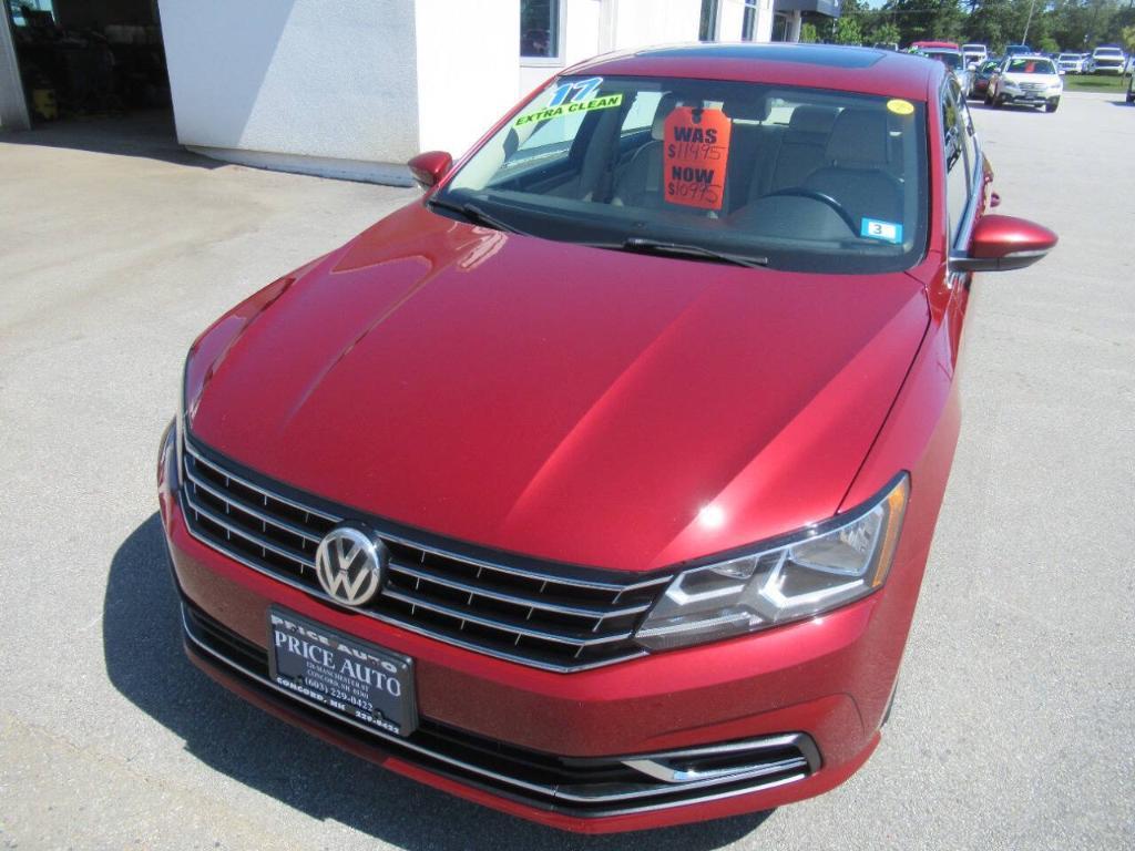 used 2017 Volkswagen Passat car, priced at $9,995