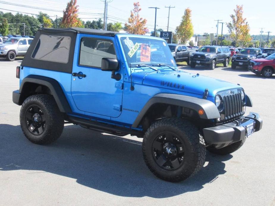 used 2016 Jeep Wrangler car, priced at $18,995