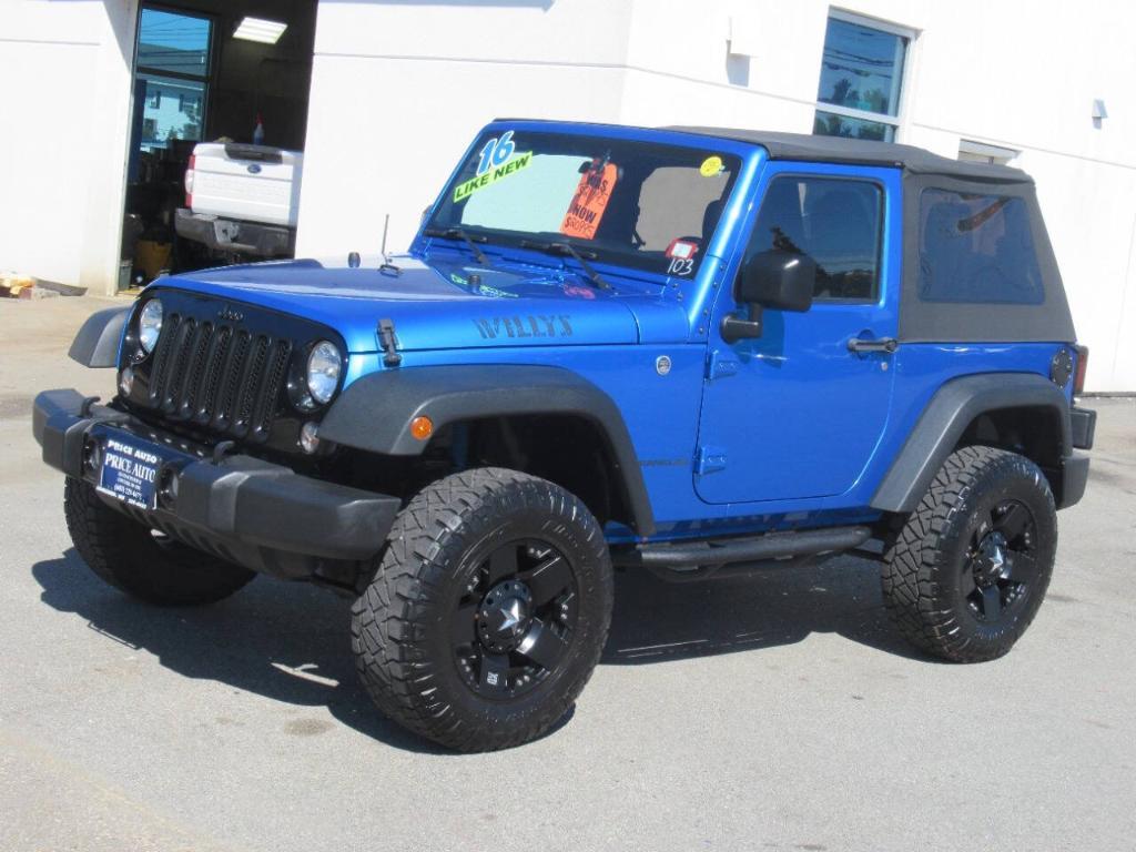 used 2016 Jeep Wrangler car, priced at $18,995