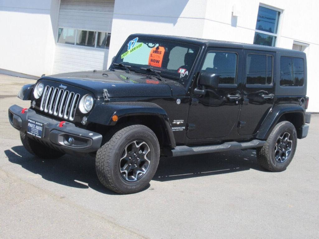 used 2017 Jeep Wrangler Unlimited car, priced at $18,995