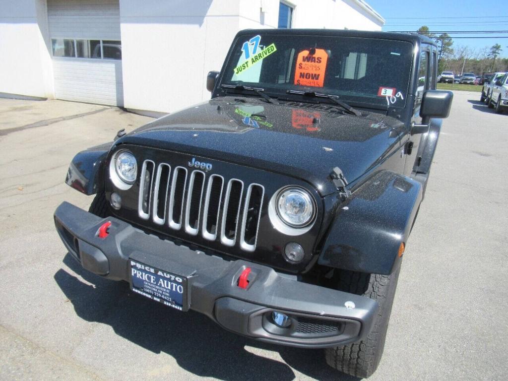 used 2017 Jeep Wrangler Unlimited car, priced at $18,995