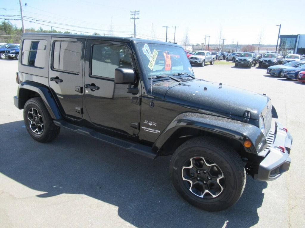 used 2017 Jeep Wrangler Unlimited car, priced at $18,995