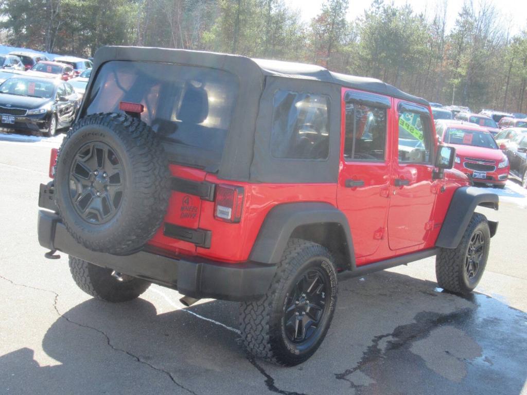 used 2015 Jeep Wrangler Unlimited car, priced at $16,995