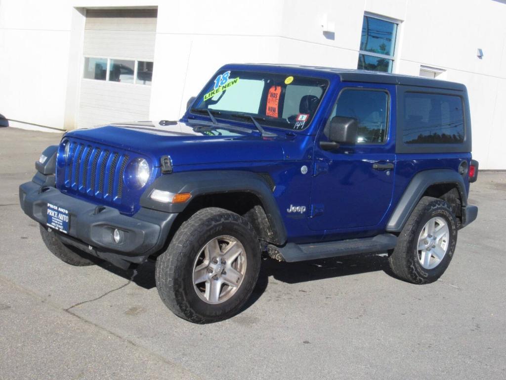 used 2018 Jeep Wrangler car, priced at $17,995