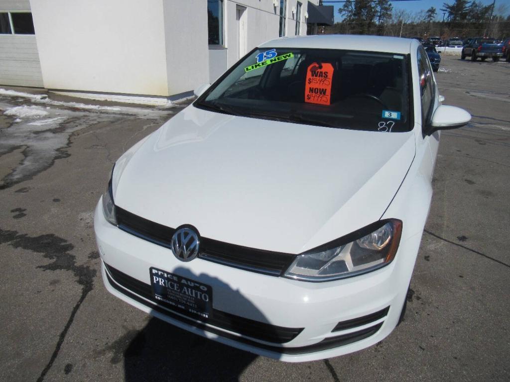 used 2015 Volkswagen Golf car, priced at $12,995