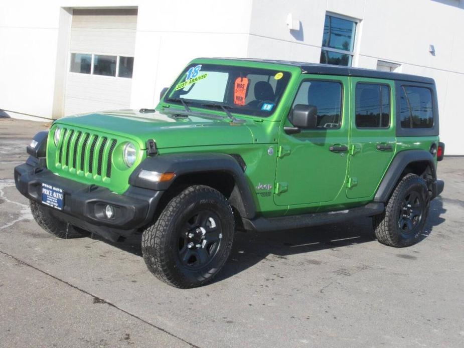 used 2018 Jeep Wrangler Unlimited car, priced at $23,995