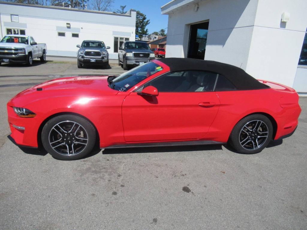 used 2021 Ford Mustang car, priced at $22,995