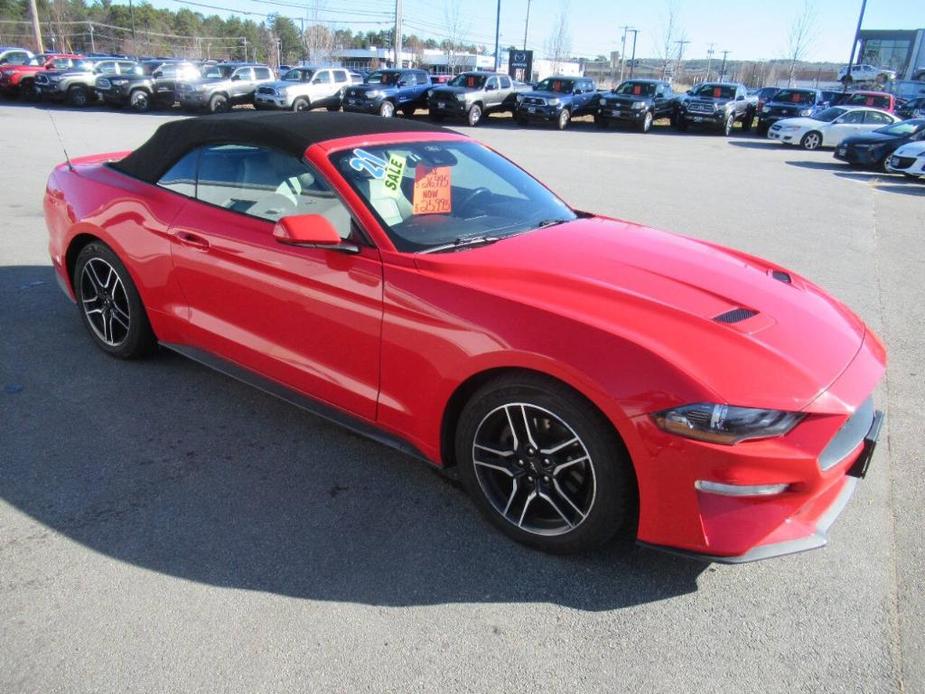 used 2021 Ford Mustang car, priced at $22,995