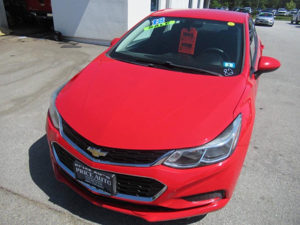 used 2018 Chevrolet Cruze car, priced at $12,995