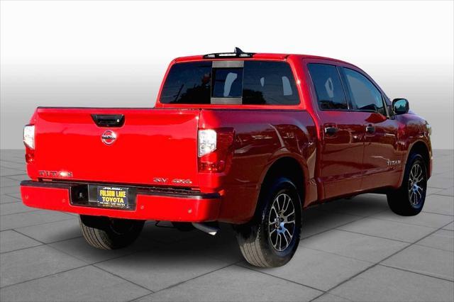 used 2022 Nissan Titan car, priced at $31,976