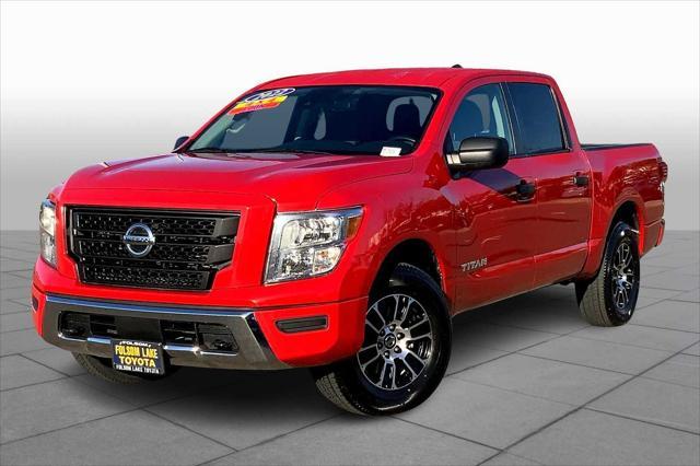 used 2022 Nissan Titan car, priced at $31,976