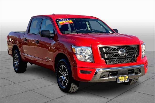 used 2022 Nissan Titan car, priced at $31,976