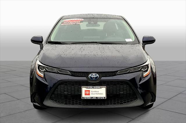 used 2021 Toyota Corolla Hybrid car, priced at $22,976