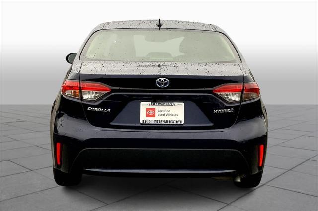 used 2021 Toyota Corolla Hybrid car, priced at $22,976