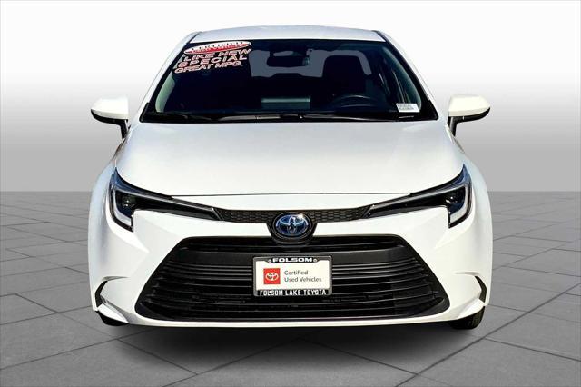 used 2024 Toyota Corolla Hybrid car, priced at $24,476