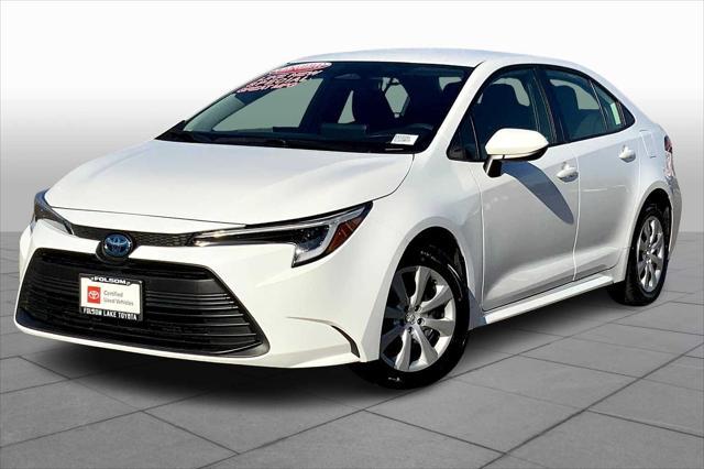 used 2024 Toyota Corolla Hybrid car, priced at $24,476