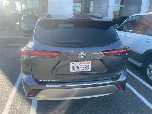 used 2020 Toyota Highlander car, priced at $37,976