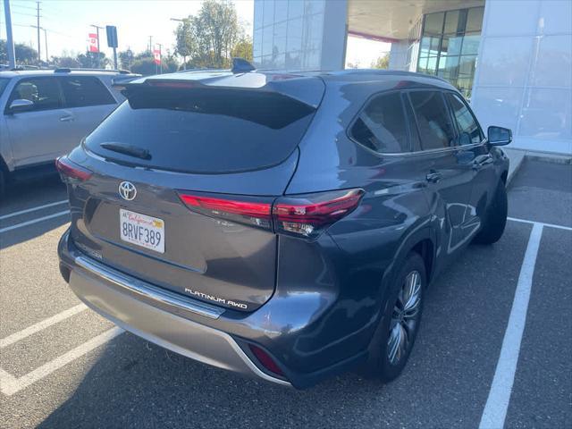 used 2020 Toyota Highlander car, priced at $37,976