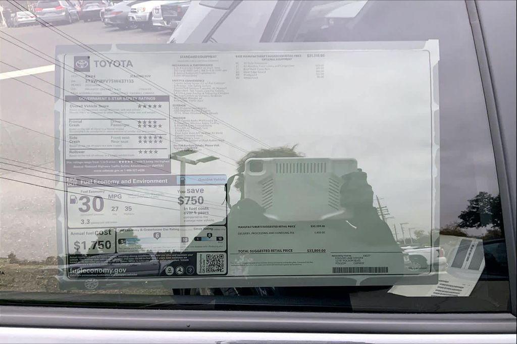 new 2025 Toyota RAV4 car, priced at $33,809