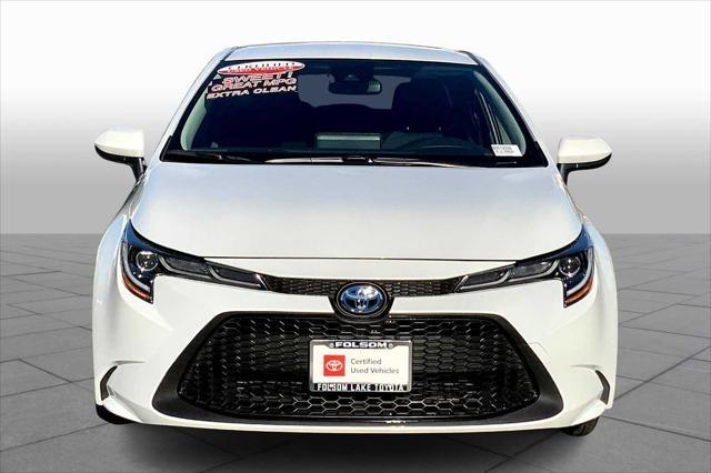 used 2022 Toyota Corolla Hybrid car, priced at $23,461